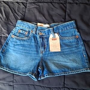 Levi's Girl Shorts, Blue